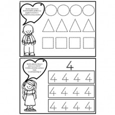 Şekil Tanıma ve Matematik Harf Çalışmaları