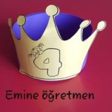 Altıgen Taç: 4 (Dört) - Eğlenceli Sınıf Etkinlikleri için