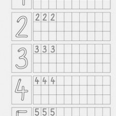 Sayıları Öğrenme: 1'den 5'e Kadar Tekrar ve Temas Çalışması (1-1-1, 2-2-2, 3-3-3, 4-4-4, 5-5-5)