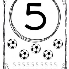 Eğitim Materyali: 5 Sayısı ve Futbol Topları