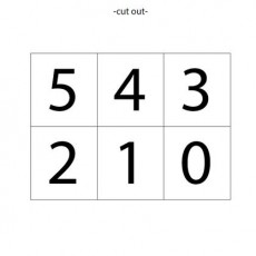 Kesilebilir Sayılar: 5-4-3-2-1-0 Kartları