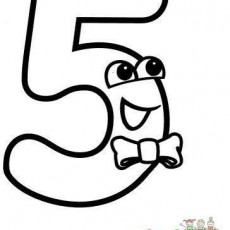 Eğlenceli Rakam Öğrenimi: 5 (Beş)