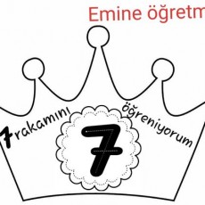 Eğitici Taç: 7 (Yedi) Sayısı ve Öğrenme Teması
