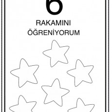 6 RAKAMINI ÖĞRENIYORUM - Yıldız Sayma Etkinliği