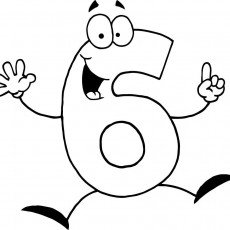Renkli Karakterli Sayı 6: Eğlenceli Matematik Öğrenimi