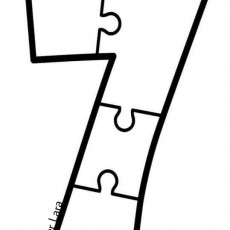 Yedi Puzzle Figürü - 7 (YEDİ)