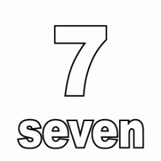 Yedi Sayısı ve Yazımı - 7 (Seven)