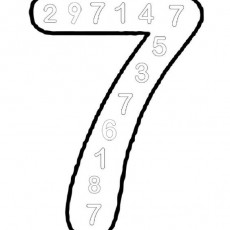 Yedili Sayı ve Rakamlar Eğitimi: 7, 2, 9, 1, 4, 7, 5, 3, 6, 1, 8, 7