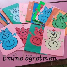 Renkli Hayvan Figürleri: Eğitim Materyali
