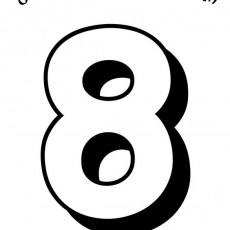 8 Rakamını Öğreniyorum - Eğitim Materyali