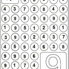 Sayilar ve Koyun Temalı Eğlenerek Sayma Etkinliği (9 - Dokuz)