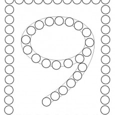 Eğitici Sayı Çalışma Sayfası: 9 (Dokuz)