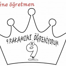 6 RAKAMINI ÖĞRENİYORUM - Eğitsel Materyal