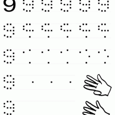 9_Numbers_and_Hands_Concept_Learning_Worksheet