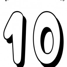 10 Rakamını Öğreniyorum - Eğitim Materyali