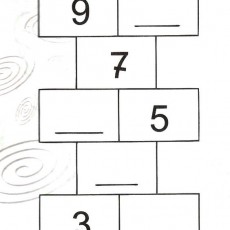 Sayıları Öğrenme: 1-10 Arası Boşluk Doldurma Etkinliği