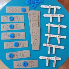 Eğitsel Matematik Aletleri: Rakamlar ve Sayılar - 1 (1-10)