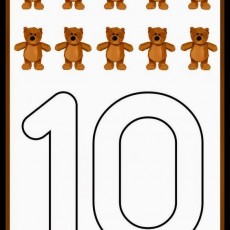10 - ON KÜÇÜK AYICIK (10 Teddy Bears) - Sayı Eğitimi