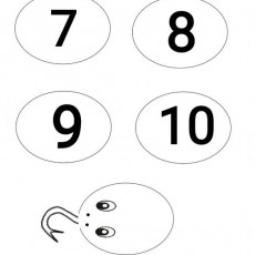 1'den 10'a Sayılar ve Ahtapot Öğrenme Materyali