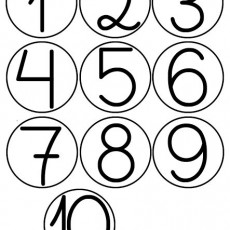 Sayılar Eğitimi: 1'den 10'a Kadar Rakamlar - 1, 2, 3, 4, 5, 6, 7, 8, 9, 10