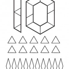Geometric Shapes and Numbers: Counting 10, Triangles and Diamonds