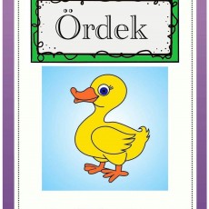 Ördek - Sarı ve Sevimli Ördek Resmi (Eğitsel Materyal)