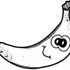 Eğlenceli Muz Karikatürü - Dört Çizgiyle Resmedilmiş Muz Teması