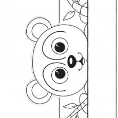 Sevimli Koala Renkli Sayfa