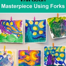 Fork Painting Project: Create a Stunning Van Gogh Masterpiece