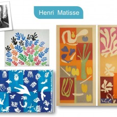 Henri Matisse'nin Renkli Bitki Desenleri ve Soyut Sanat Eserleri