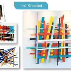 Imi Knoebel: Modern Abstract Art Using Colorful Strips and Lines