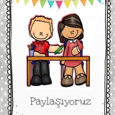 Paylaşmayı Öğreniyoruz: İki Çocuk ve Kalem