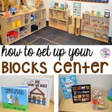 How to Set Up Your Blocks Center for Early Childhood Education - Block Learning Activities and Resources