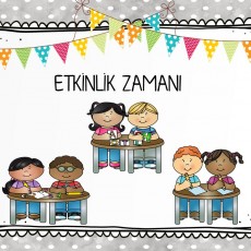 Etkililik Zamanı: Çocuklar ve Etkinlikler (Eğitim Materyali)