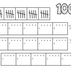 1-10 Sayı ve Grafik Eğitimi için Çizim Materyali