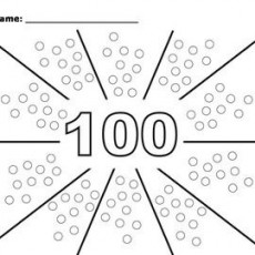 100 Rakamı ve Eğitsel Çizim: Sayılar ve Temalar