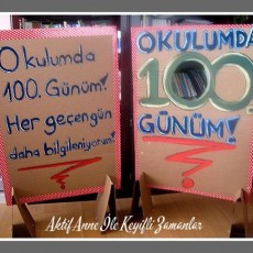 Eğitim Materyali: Okulda 100. Gün Etkinliği
