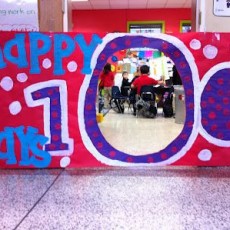 Happy 100 Days Celebration Poster - Educational Activity