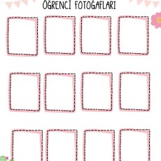 Öğrenci Fotoğrafları Yüklemek İçin Tasarım Sayfası