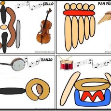 Müzik Aletleri Eğitimi - Pan Flüt, Davul, Çello, Banjo