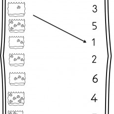 Akvaryum Balık Sayma ve Sayılarla Eşleştirme Etkinliği (1, 2, 3, 4, 5, 6, 7)