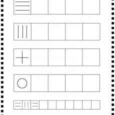 Şematik Şekil Tamamlama Çalışması - Matematik Eğitimi
