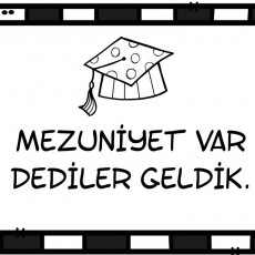 Mezuniyet Davetiye Kapak Tasarımı - 1 Mezuniyet Töreni Duyurusu