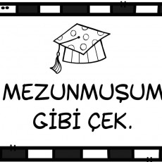 Mezun Olma Teması ile Eğlenceli Boyama Aktivitesi