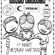 Çocuklar ve Yeşilay: 1-7 Mart Yeşilay Haftası için Eğitici Materyal