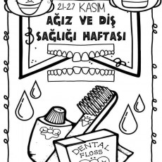 21-27 KASIM AĞIZ VE DİŞ SAĞLIĞI HAFTASI Eğitici Materyal - Diş Fırçası, Diş İpi, Diş Macunu İle Ağız Bakımı