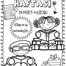 Kütüphane Haftası Etkinliği 29 Mart-4 Nisan