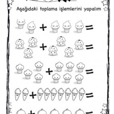 Eğlenceli Toplama İşlemleri: Dondurma ve Keklerle Matematik Eğitimi