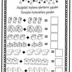 Eğlenceli Toplama İşlemleri: Hayvanlar ve Çocuklar ile Matematik Eğitimi
