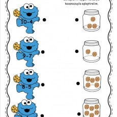Kurabiye Canavarı Çıkarma İşlemleri Etkinliği - 10-4, 9-7, 8-5, 6-1